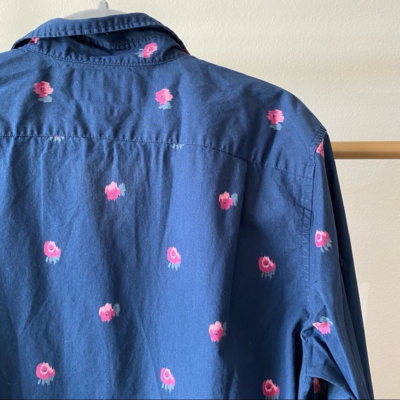 BONOBOS Floral Print Button-Up - Picture 4 of 4